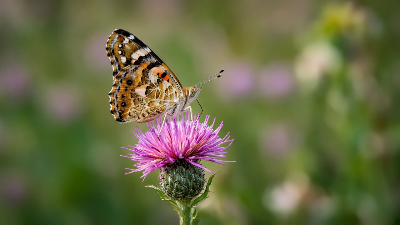 Butterfly on a flower