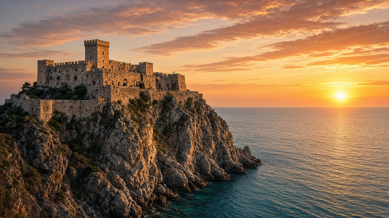 Seaside fortress