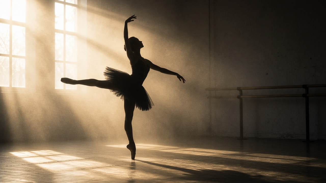 Ballerina in light